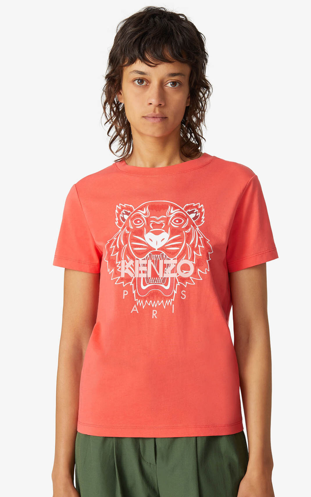 Kenzo Tiger Ženska Majice Rdeča SI-7240307